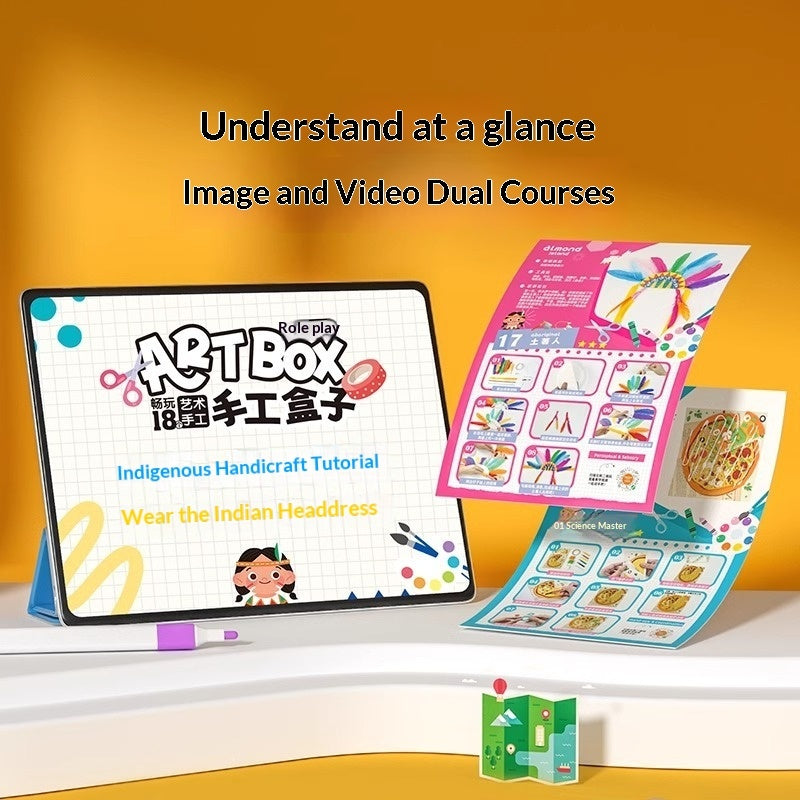 Kids Creative DIY Craft Art Box Gift Set