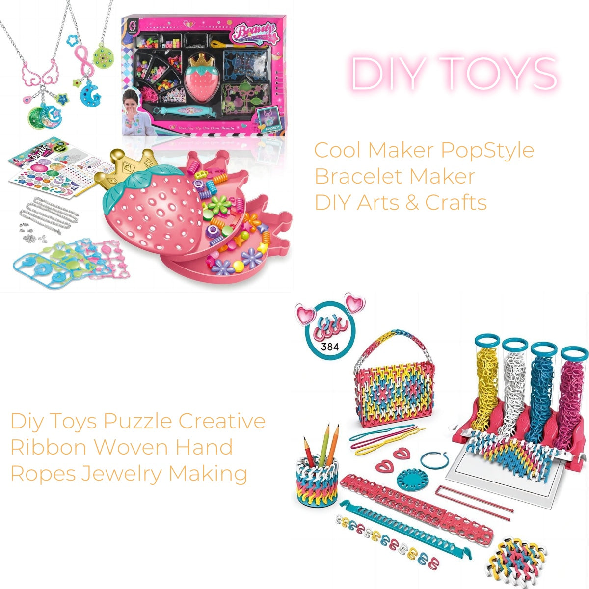 2025 DIY Charm Bracelet Kit for Girls