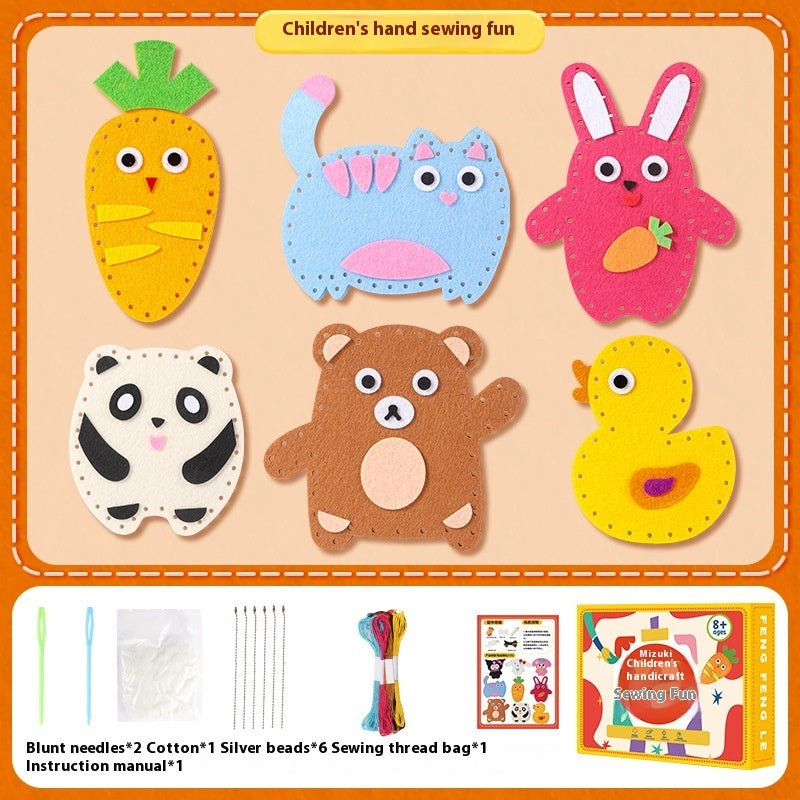 Children's Puzzle Handmade Doll Sewing Fun