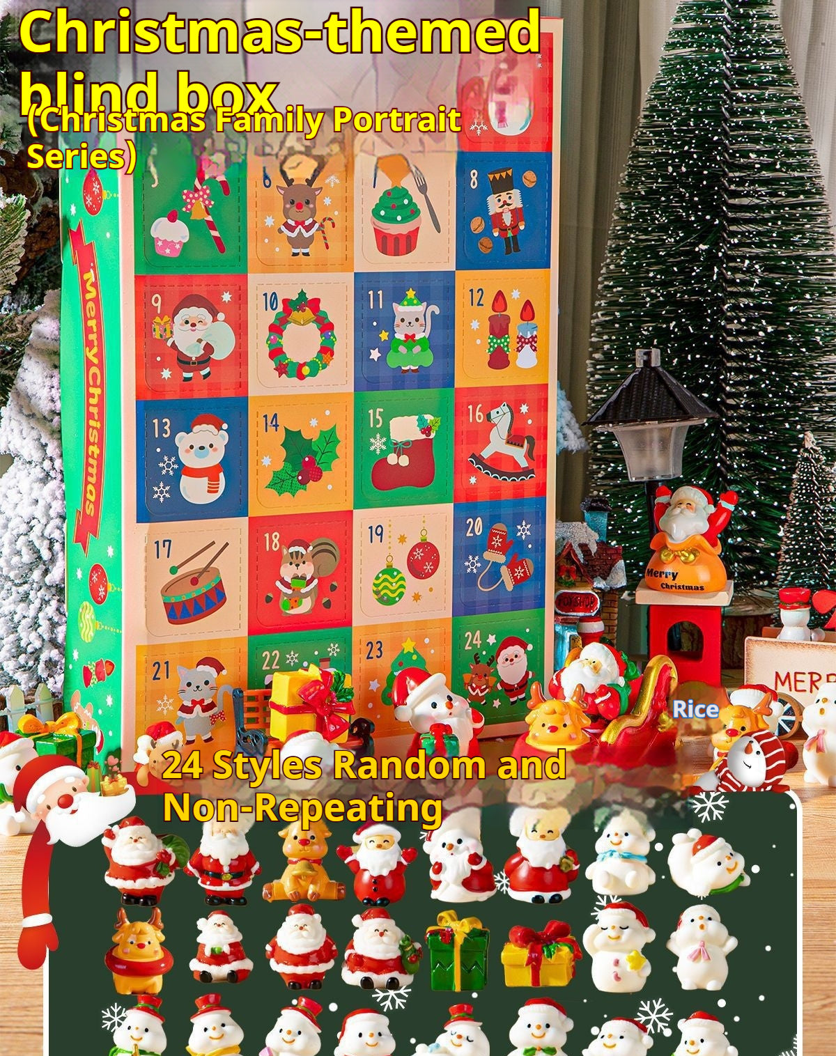 Christmas Blind Box Gift Peek-a-boo Toy