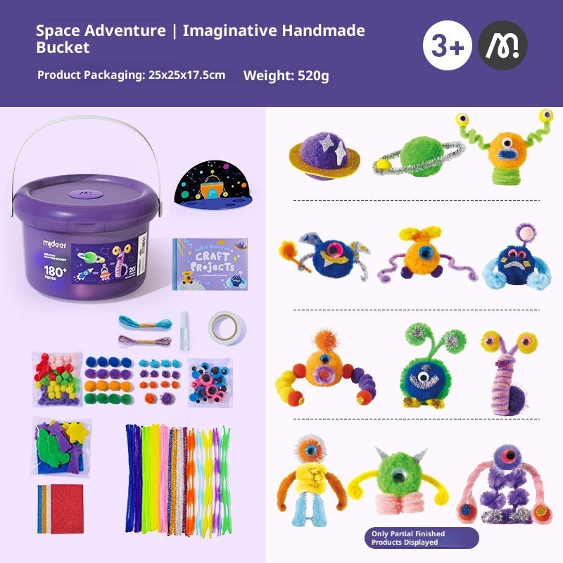 Children's Twisted Stick Bouquet Diy Handmade