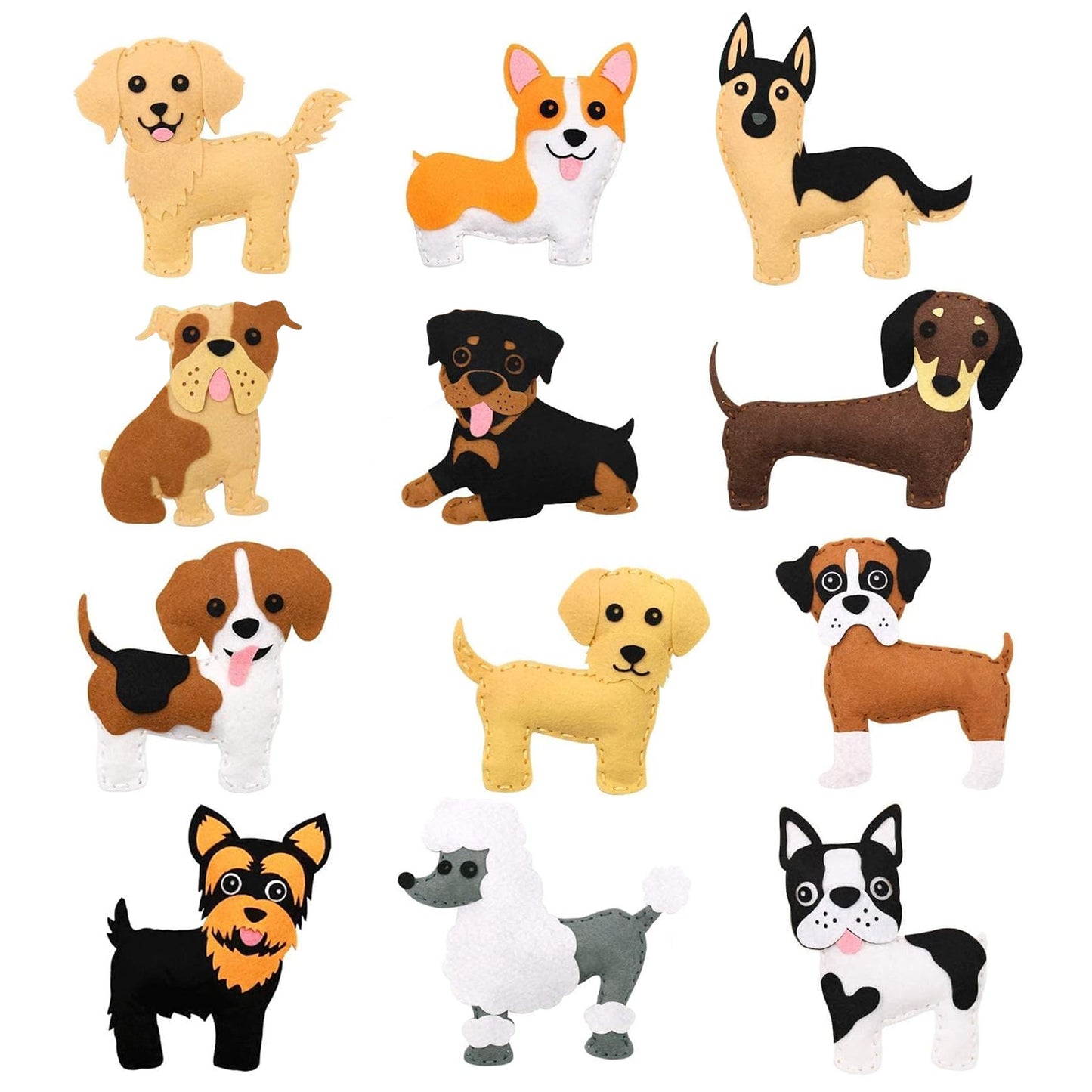 Kids’ DIY Felt Sewing Craft Educational Kit