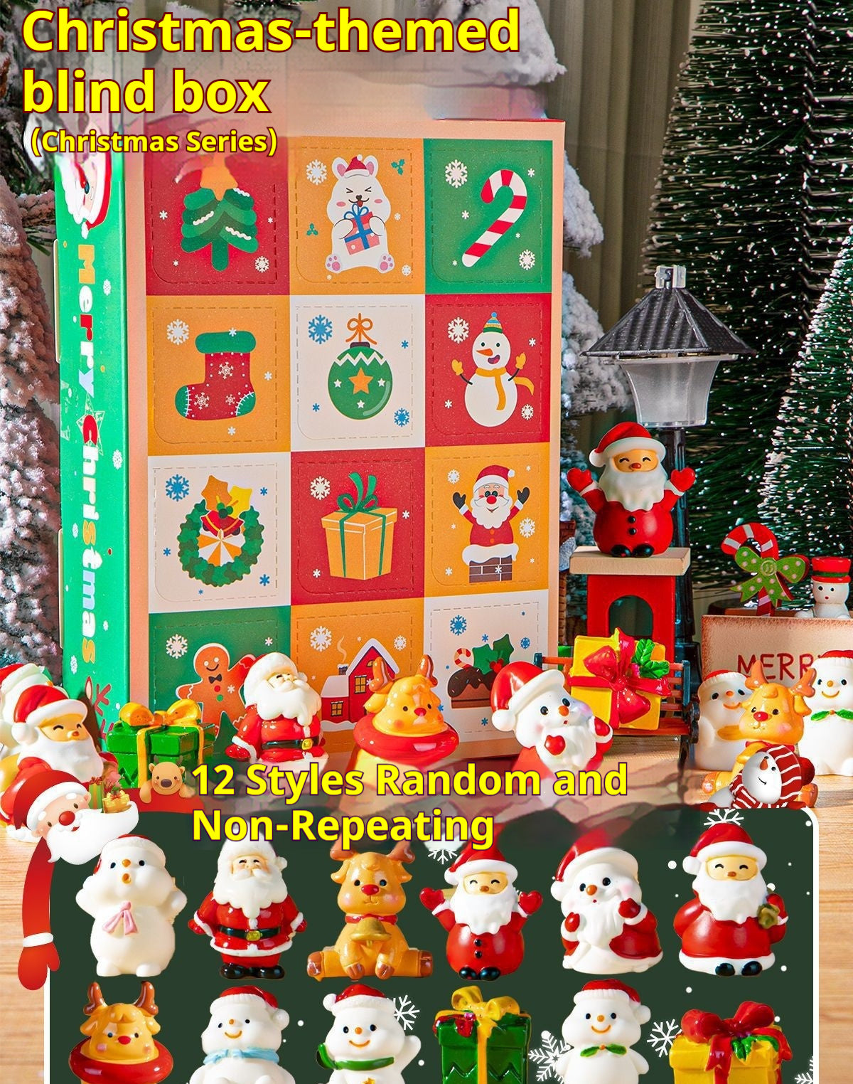 Christmas Blind Box Gift Peek-a-boo Toy