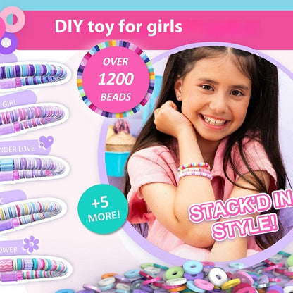 Handmade Weaving Toy for Girls, Birthday Gift DIY Bracelet Maker