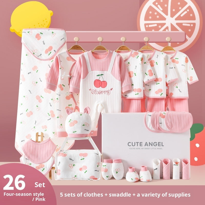 Clothes For Babies Pure Cotton Gift Set New