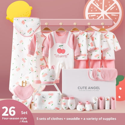 Clothes For Babies Pure Cotton Gift Set New
