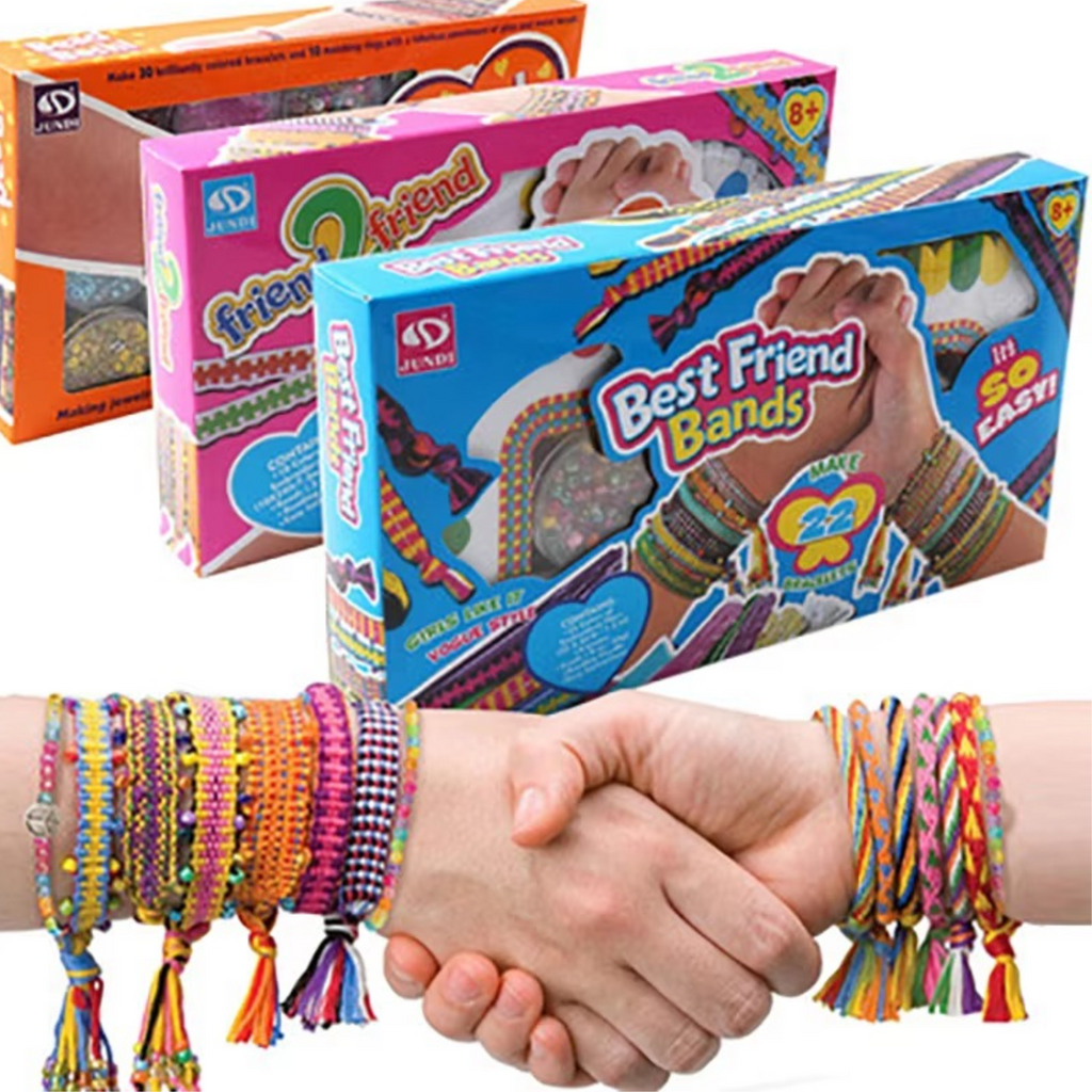 DIY Bracelet Making Jewellery Kit for Kids Friendship