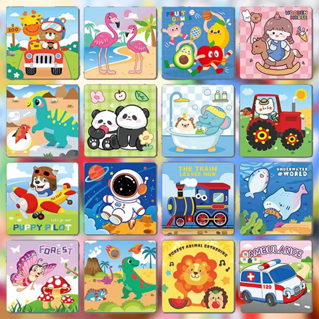 Mini Cartoon Paper Jigsaw Puzzles