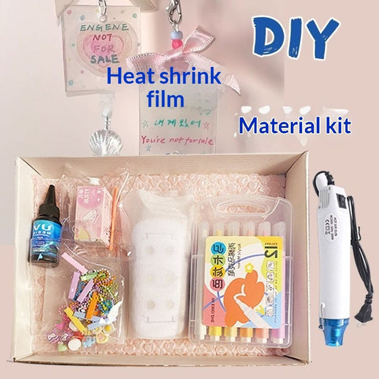 DIY Heat-Shrink Plastic Craft Material Set