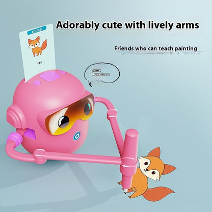 New Children's Educational Toys Automatic Painting Early Education Robot