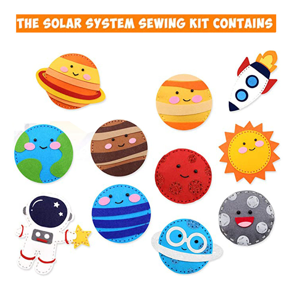 Kids’ DIY Felt Sewing Craft Educational Kit