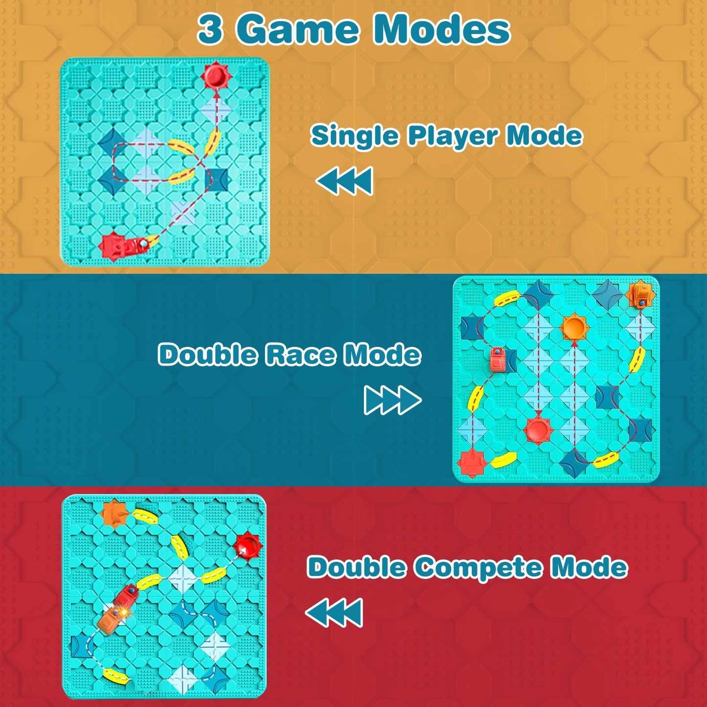 Kids Logical Road Builder Puzzle Montessori STEM Learning Toy for Ages 3–8