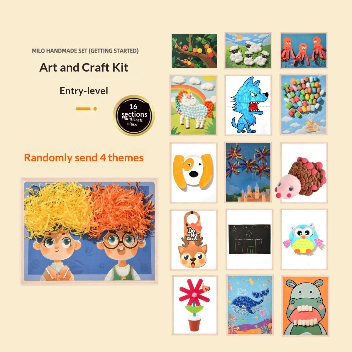Kids Creative Art and Craft Toy Making Kit