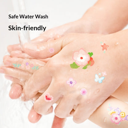 Princess and Garden Elf Fantasy Tattoo Nail Art Full Set