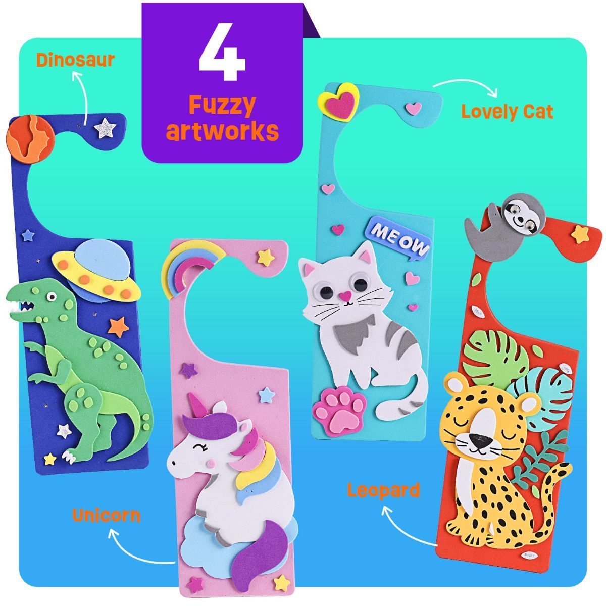 DIY Door Hanging Craft Set for Boys & Girls