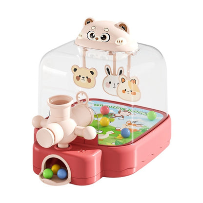 Cute Bear Pinball Machine Press Launch Children's Educational Toys