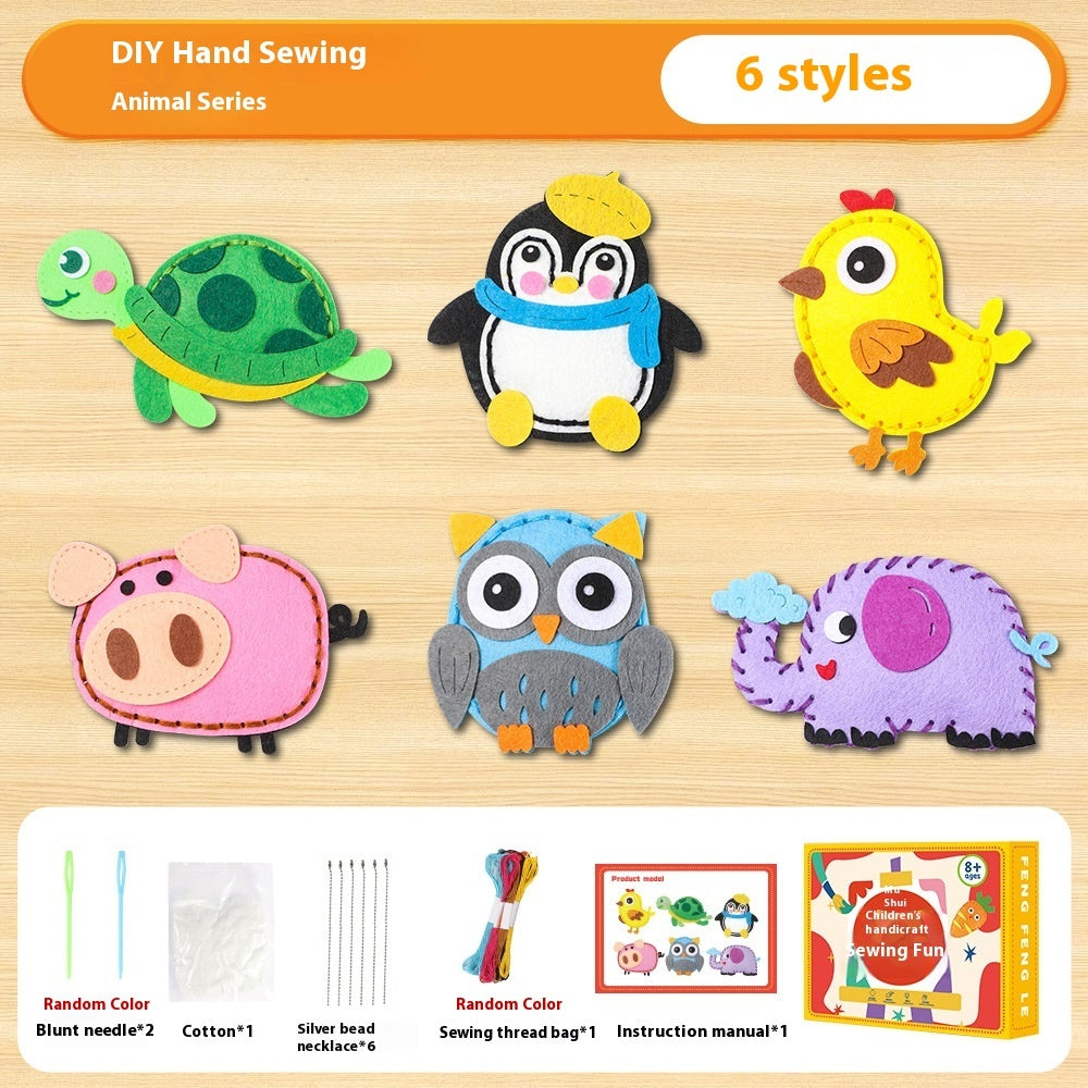 Children's Puzzle Handmade Doll Sewing Fun