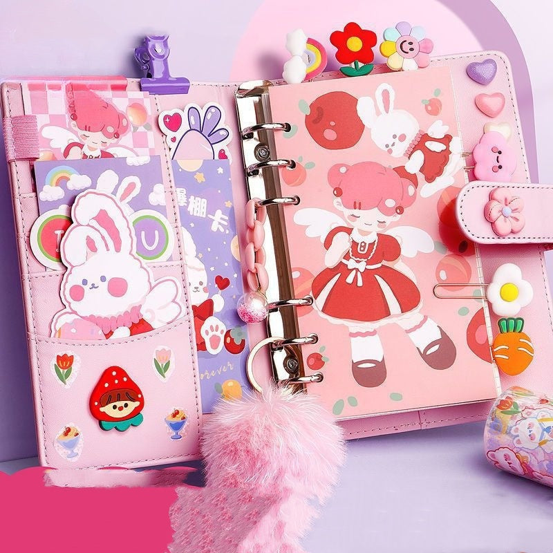 Hand Account Book Set Tool Cute Style Notebook