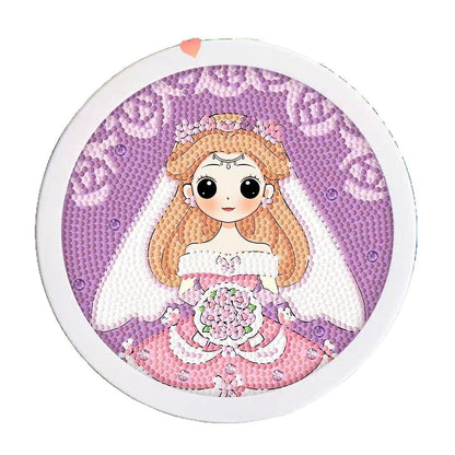 Kids DIY Princess Diamond Art Frame Set