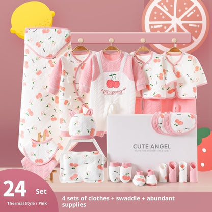 Clothes For Babies Pure Cotton Gift Set New