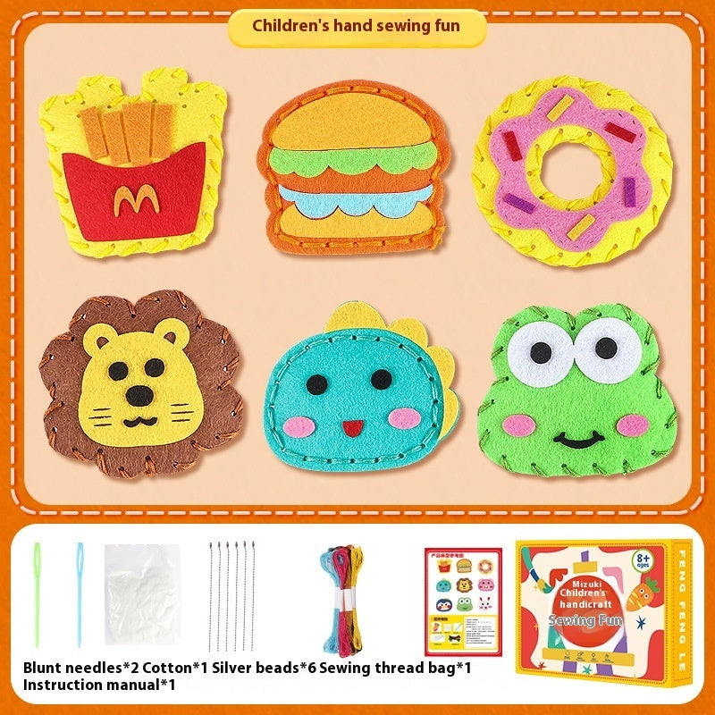 Children's Puzzle Handmade Doll Sewing Fun