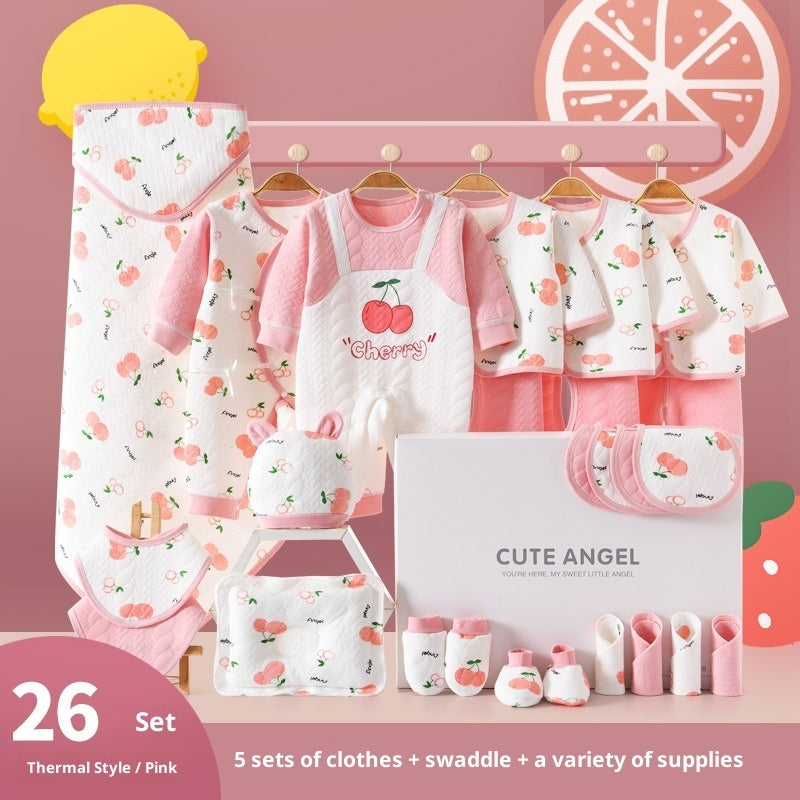 Clothes For Babies Pure Cotton Gift Set New