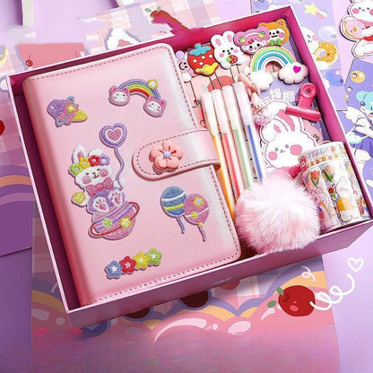 Hand Account Book Set Tool Cute Style Notebook