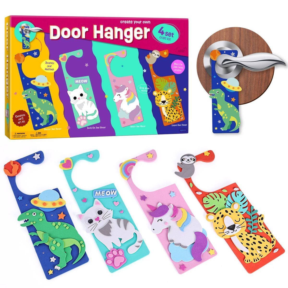 DIY Door Hanging Craft Set for Boys & Girls