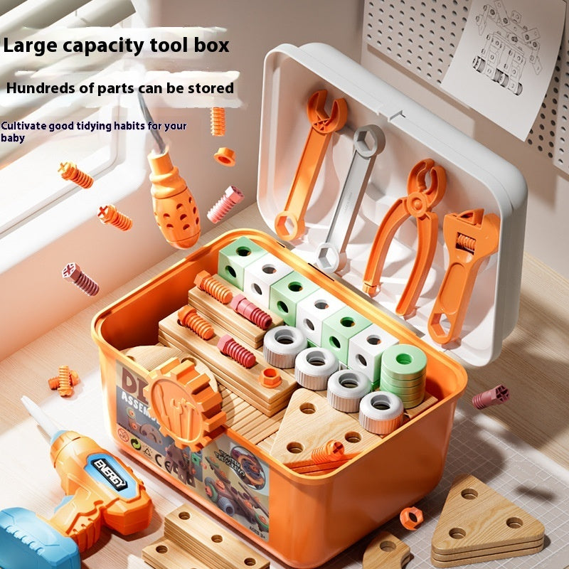 Children's Screw Toy Assembly And Disassembly Educational Concentration Boy