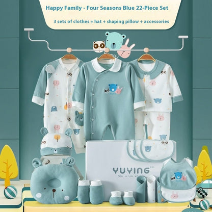 Clothes For Babies Spring And Autumn Gift Set