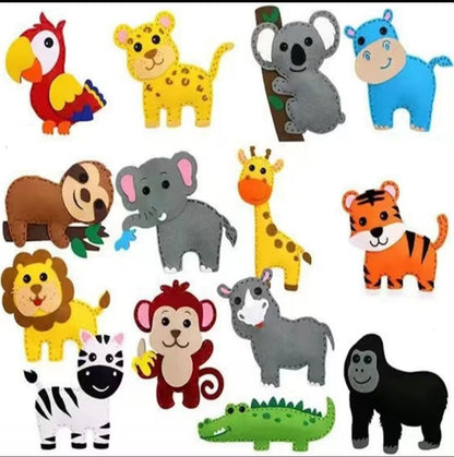 Kids’ DIY Felt Sewing Craft Educational Kit