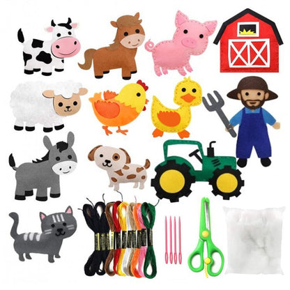 Kids’ DIY Felt Sewing Craft Educational Kit