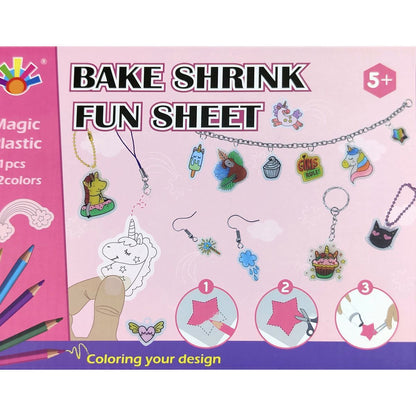 Children’s Shrink Film Art Craft Set