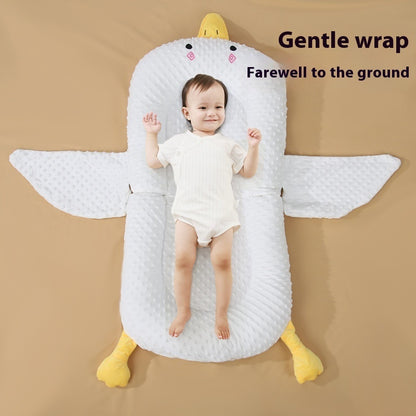Newborn Anti-pressure Floor Wake-up Artifact Anti-chocking Sleeping Mattress Big White Geese