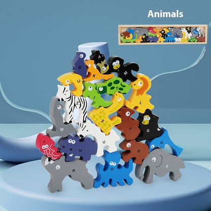 Children's Baby Cartoon Traffic Animal 3D Puzzle Model