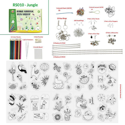 Children’s Shrink Film Art Craft Set