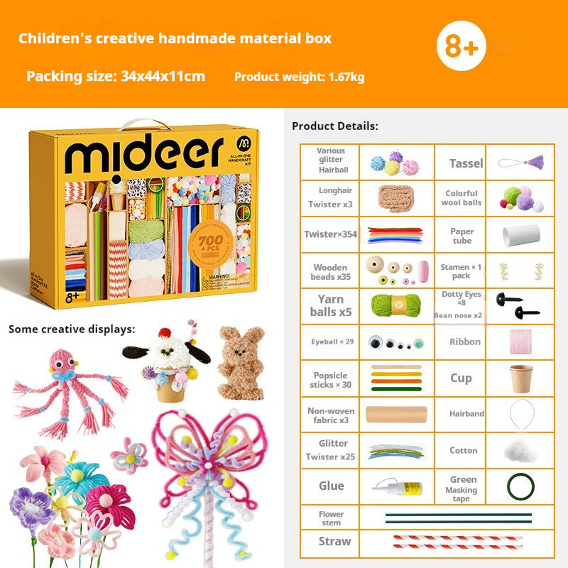 Twisted Stick Bouquet DIY Handmade Craft Kit