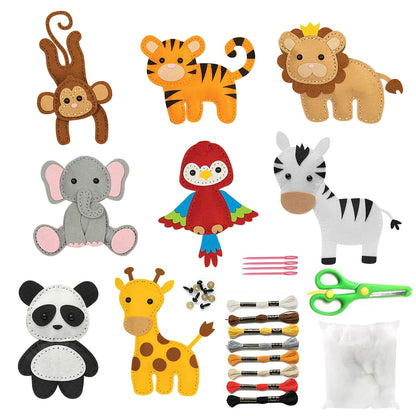 Kids’ DIY Felt Sewing Craft Educational Kit