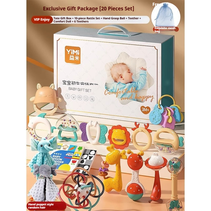 Baby Hand Cranked Bell Toy Newborn Meeting Gift Box Birthday Gift