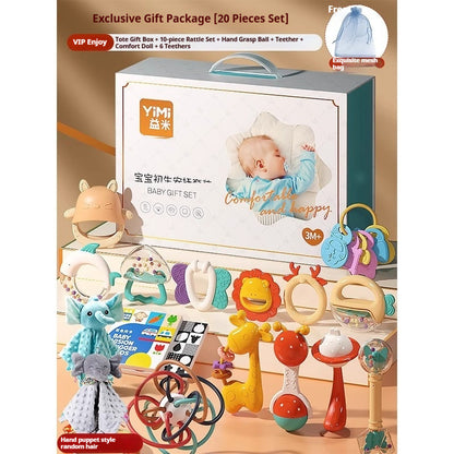 Baby Hand Cranked Bell Toy Newborn Meeting Gift Box Birthday Gift
