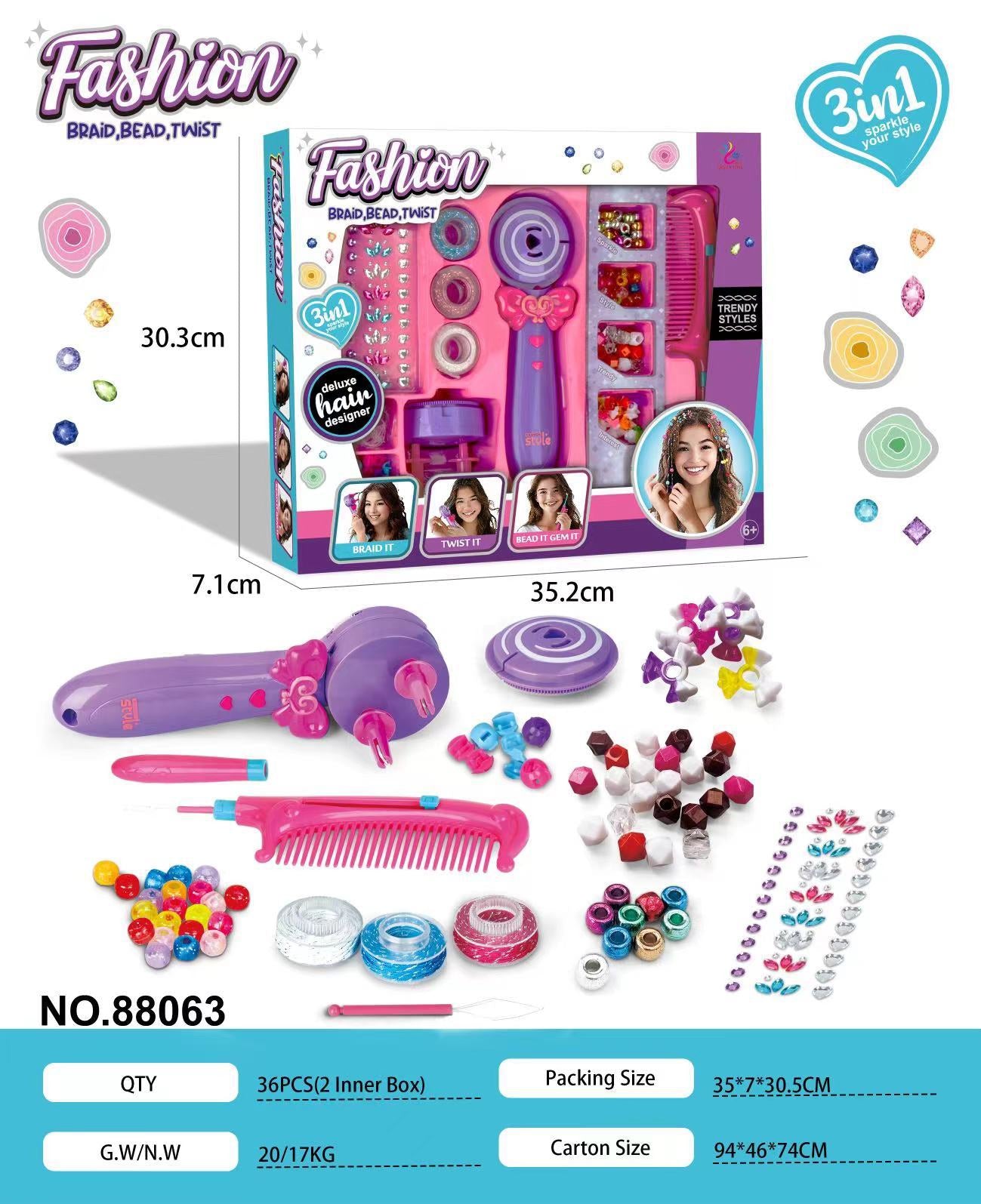 Children's DIY Hair Styling Automatic Braiding Tool