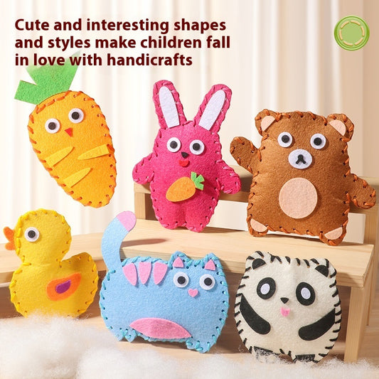 Children's Puzzle Handmade Doll Sewing Fun