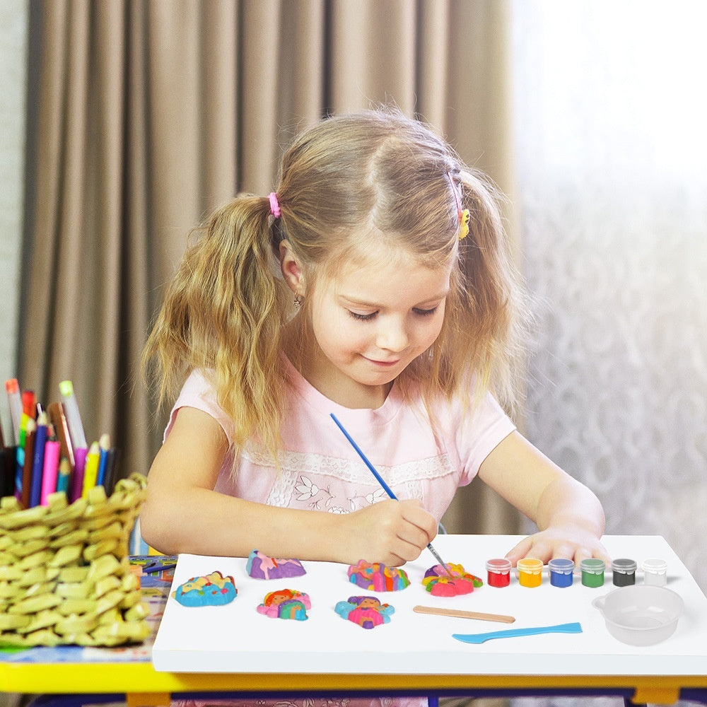 DIY Plaster Painting and Doodling Kit for Kids