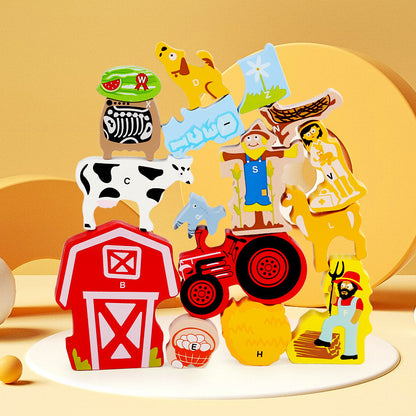 Children's Baby Cartoon Traffic Animal 3D Puzzle Model