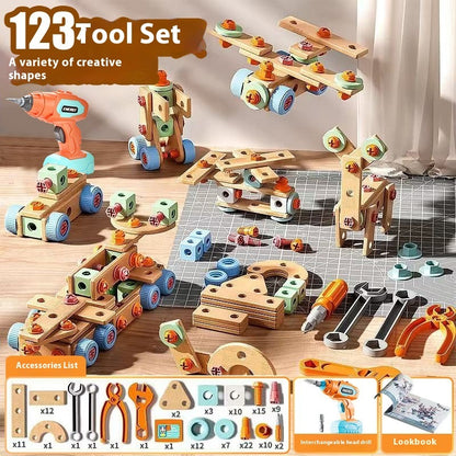 Children's Screw Toy Assembly And Disassembly Educational Concentration Boy