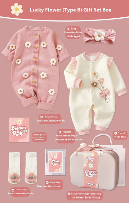 Baby Gift Package Baby Girl Little Princess Flowers
