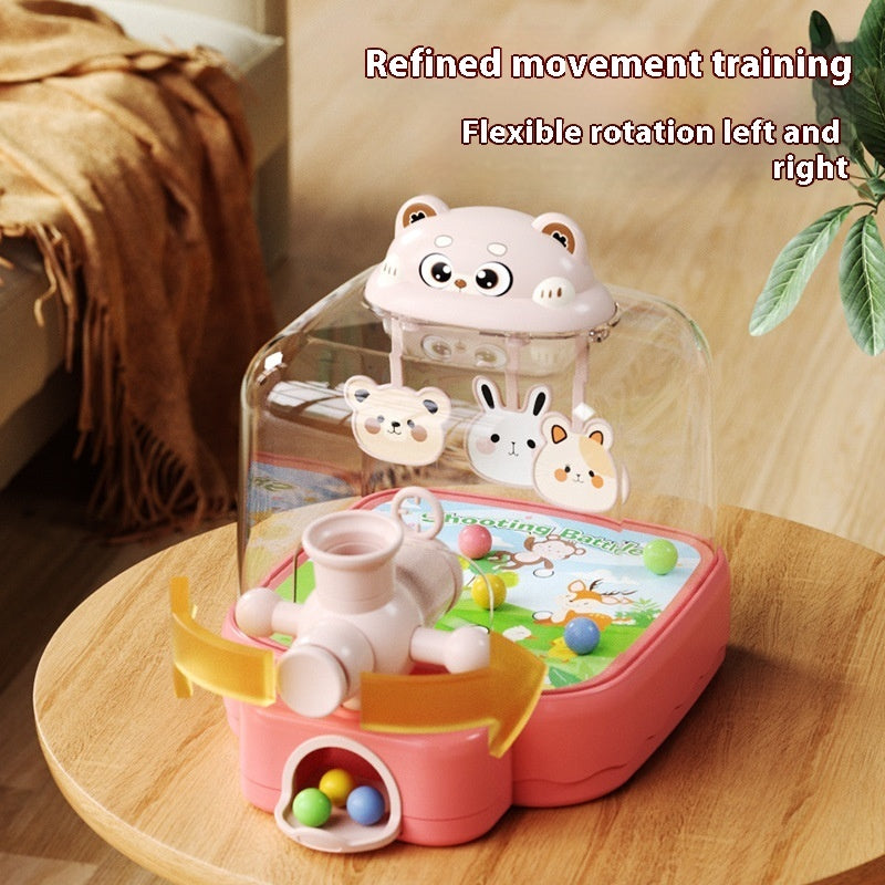 Cute Bear Pinball Machine Press Launch Children's Educational Toys