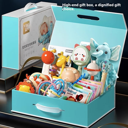 Baby Hand Cranked Bell Toy Newborn Meeting Gift Box Birthday Gift