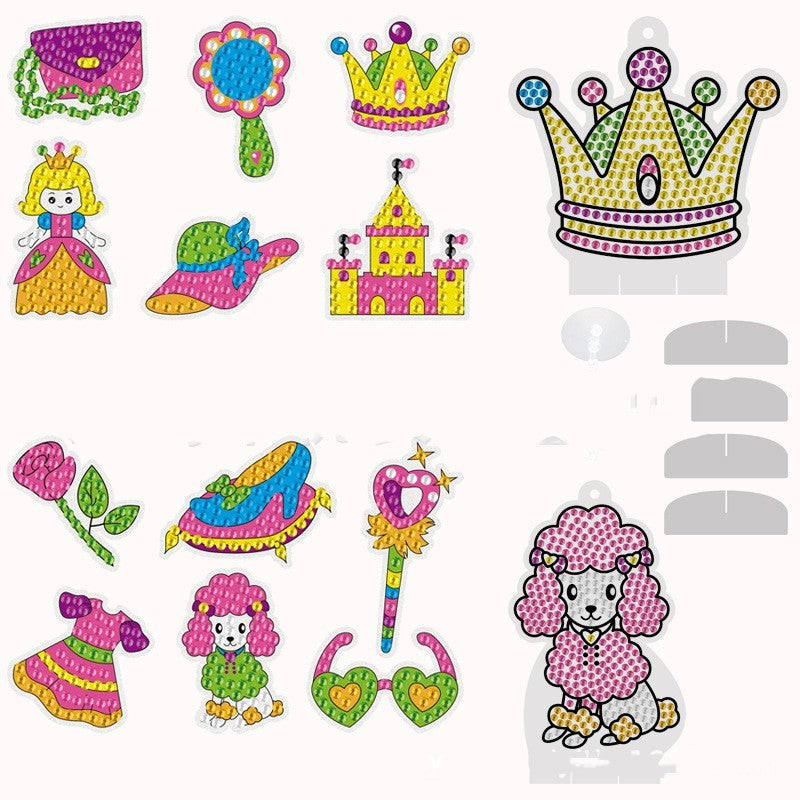 Diamond Painting Notepaper Laser Children's Stickers