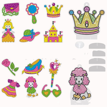 Diamond Painting Notepaper Laser Children's Stickers
